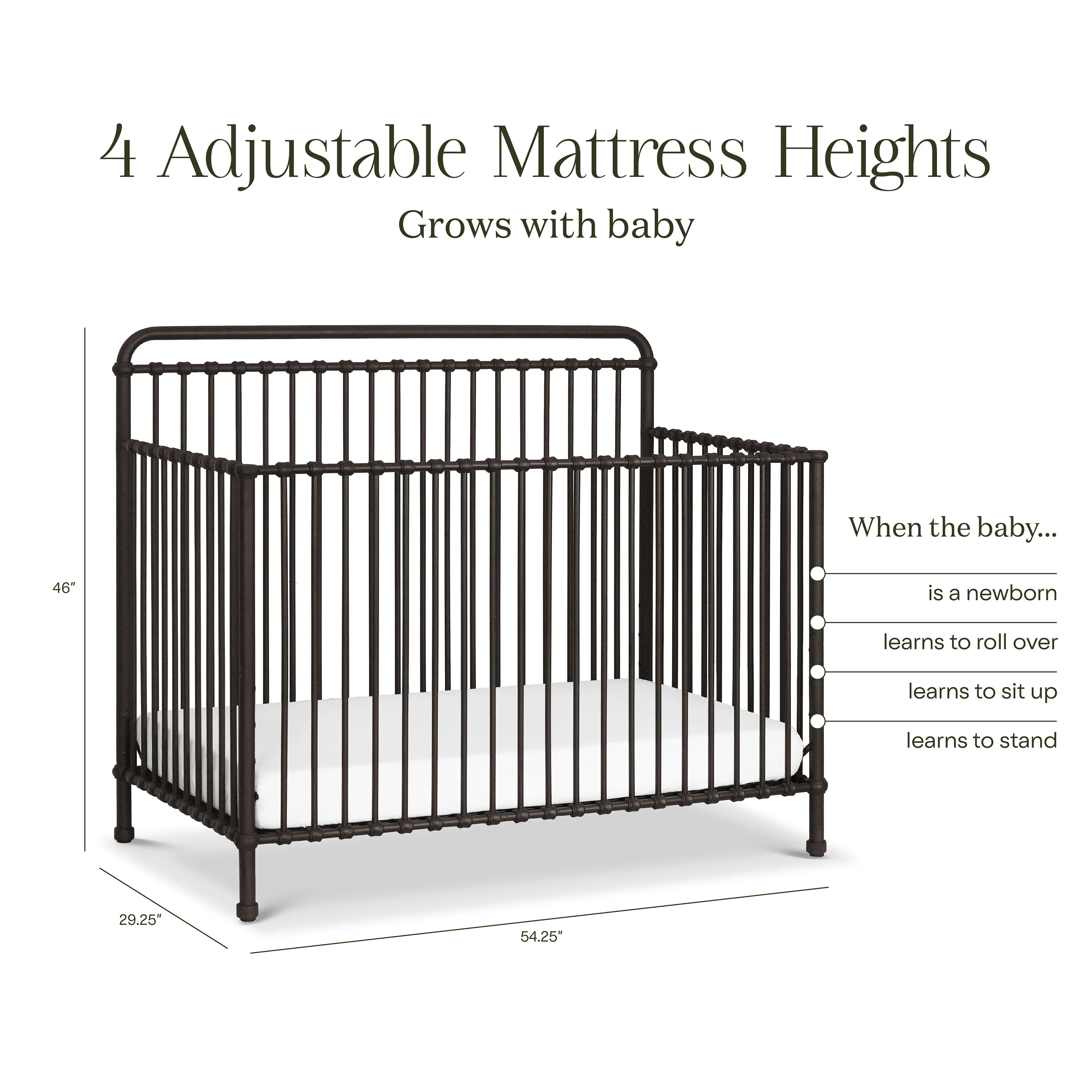 Winston 4-in-1 Convertible Crib - Image 42